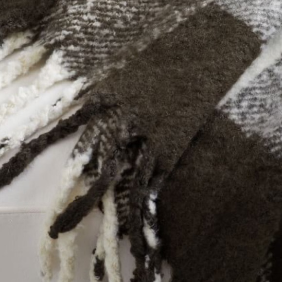 Pottery Barn Buffalo Check Faux Mohair Throws - Picture 3 of 4